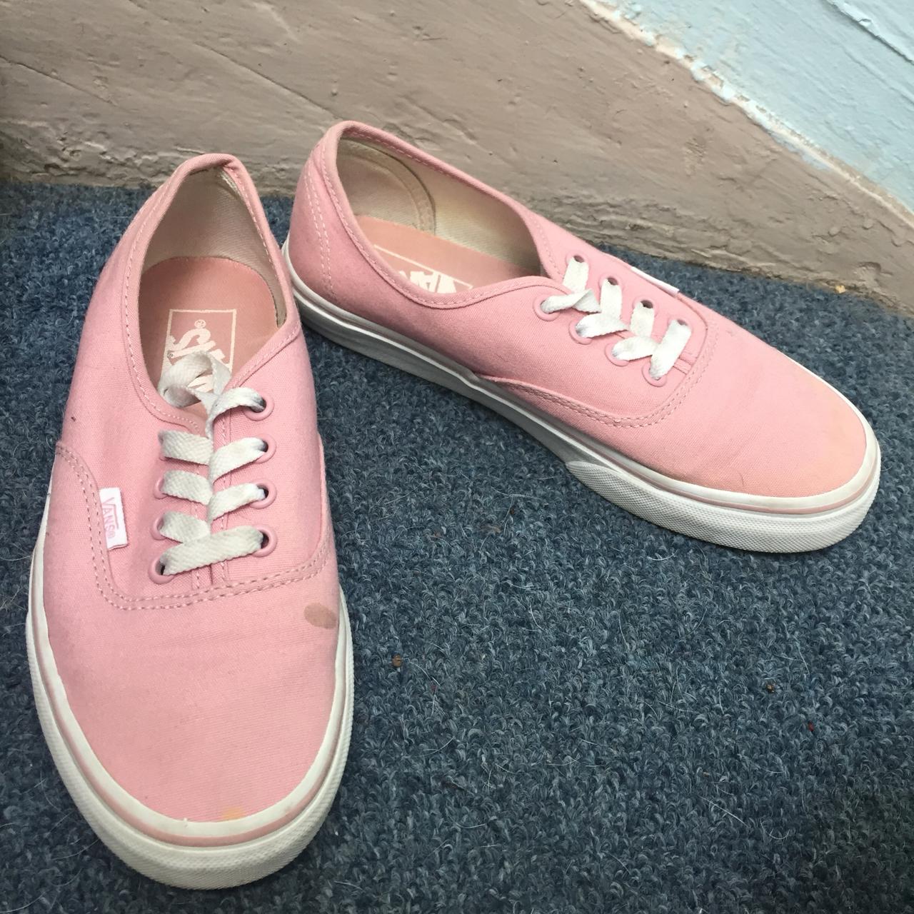 Bubblegum pink clearance vans