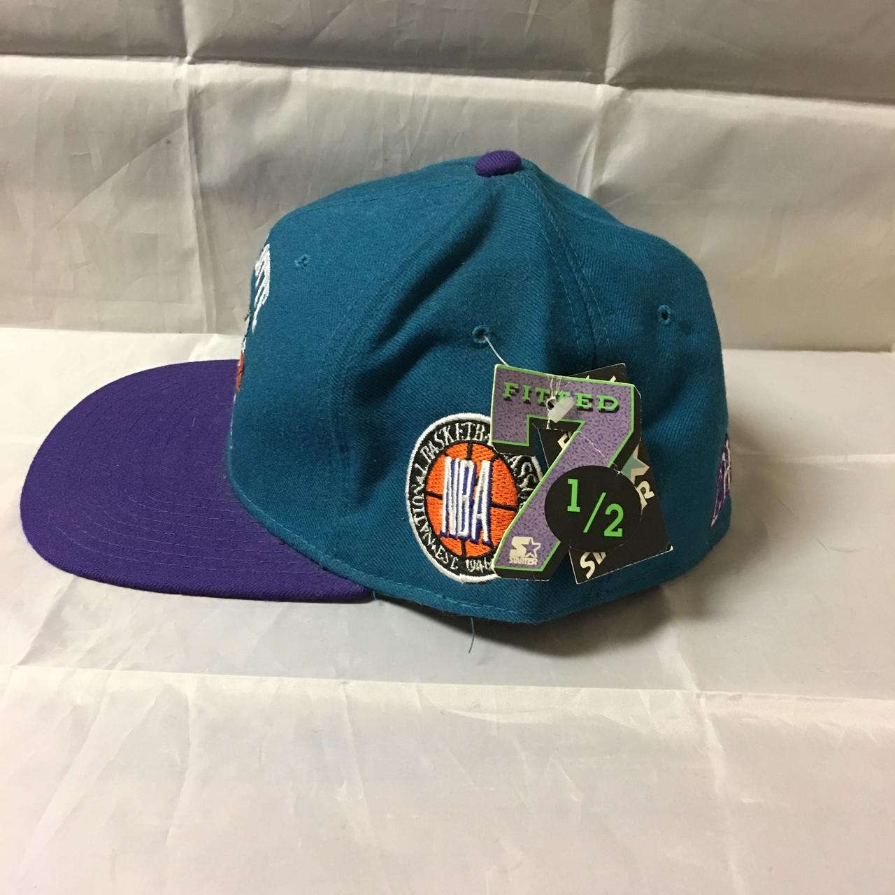 Vintage 90s Charlotte Hornets Starter Cap Hat - Depop