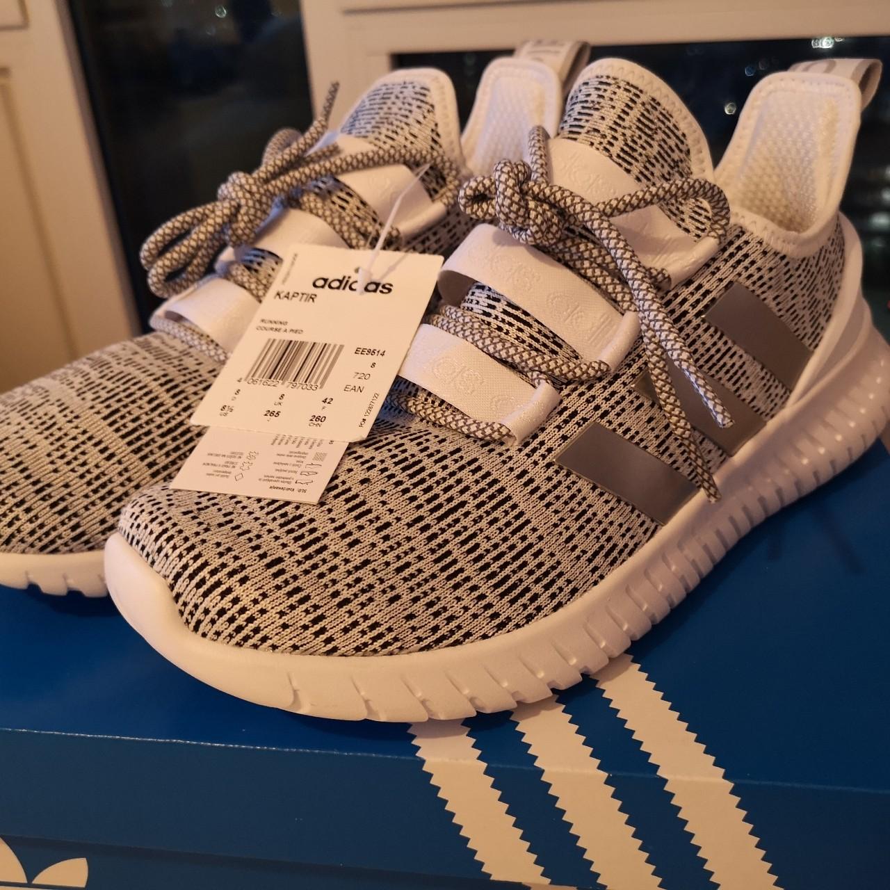 Brand new Adidas Kaptir Shoes Colour: Cloud White Depop