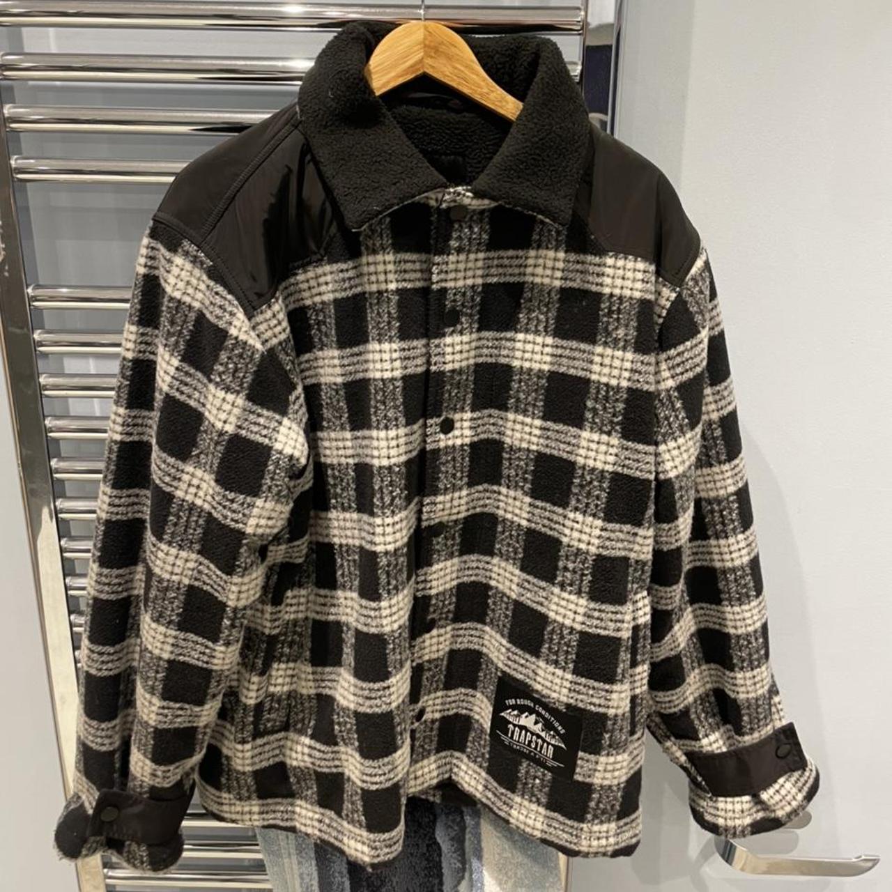 Trapstar top chequered hoodie