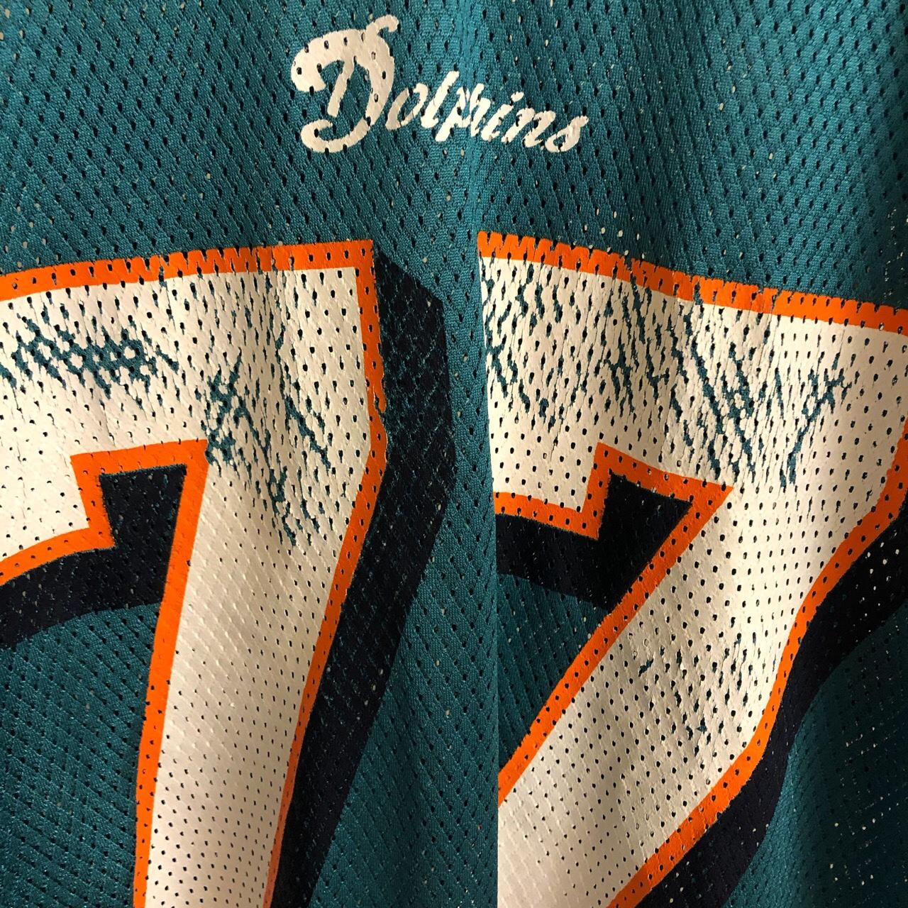 Free shipping Vintage Miami dolphins jersey - Depop