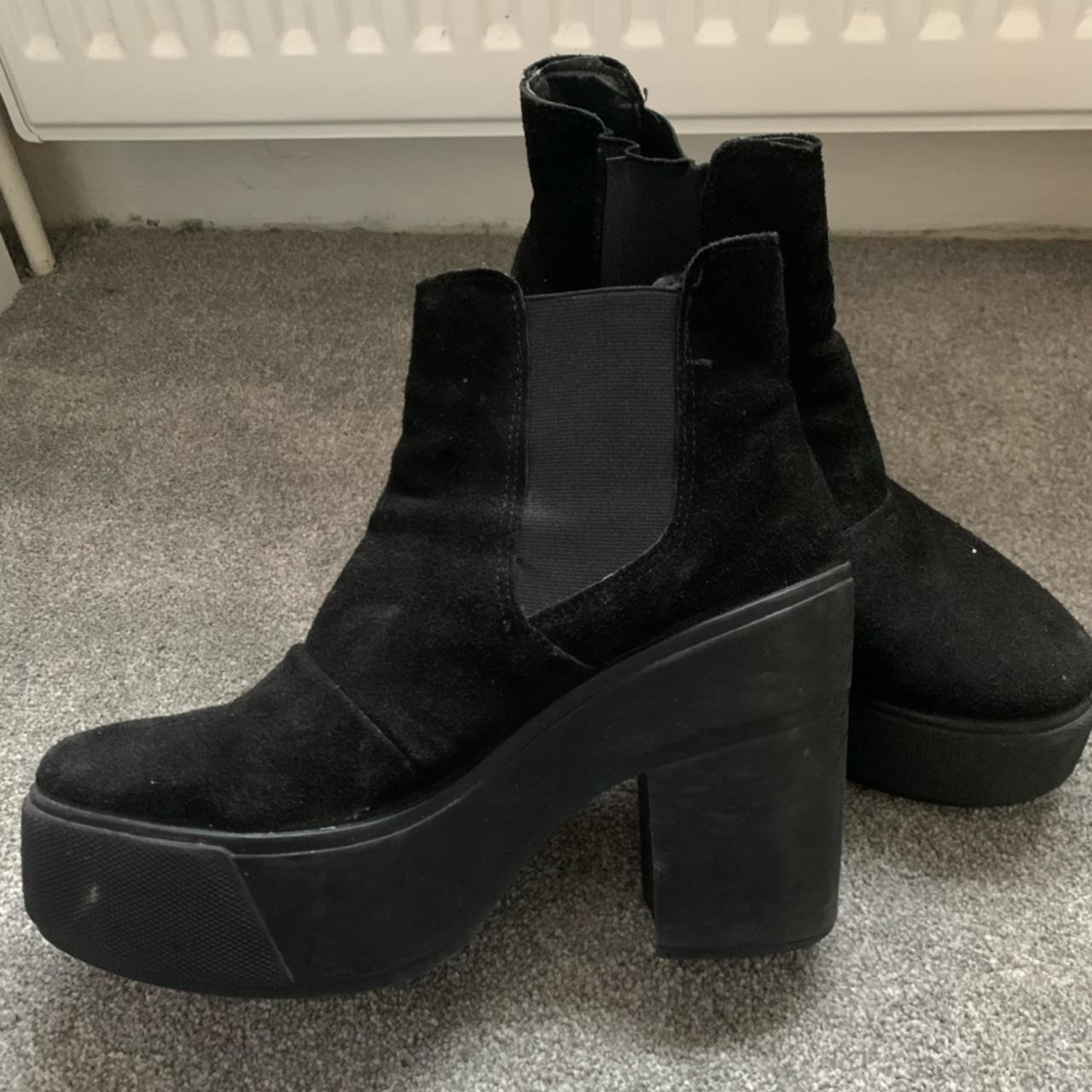 topshop chunky chelsea boots