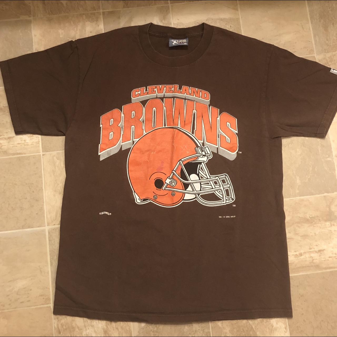 Vintage NFL Cleveland Browns Shirt, Cleveland Browns Football Logo