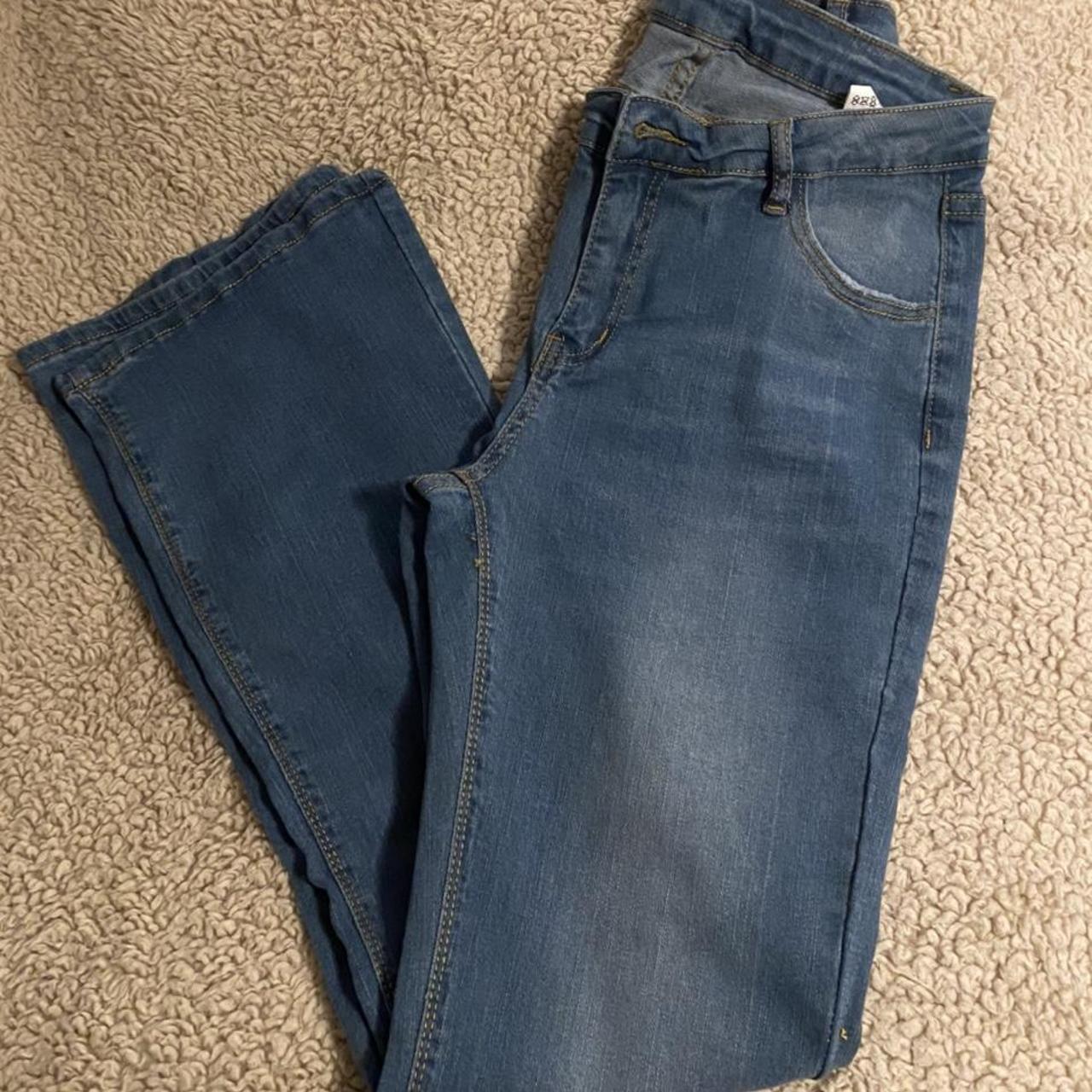 Shein Light Wash Bootcut Jeans - never worn, will... - Depop