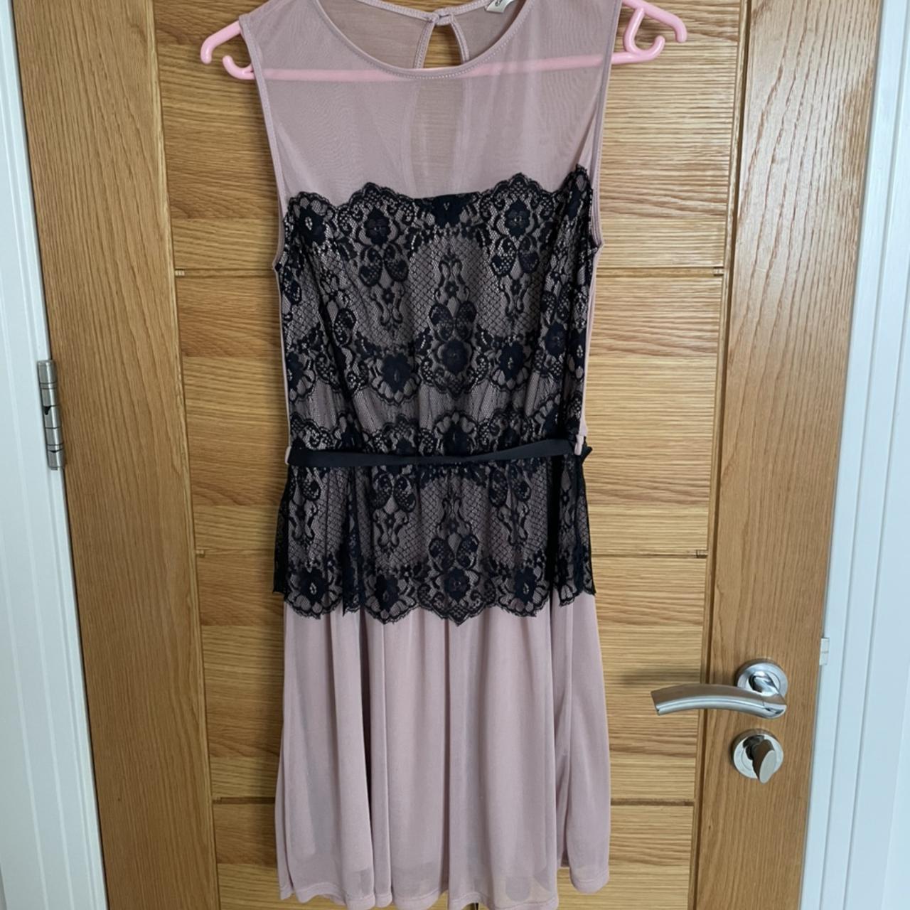 Miss selfridge sale black lace dress