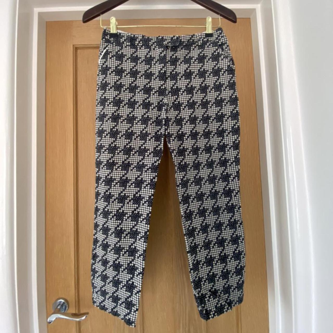 petite patterned trousers
