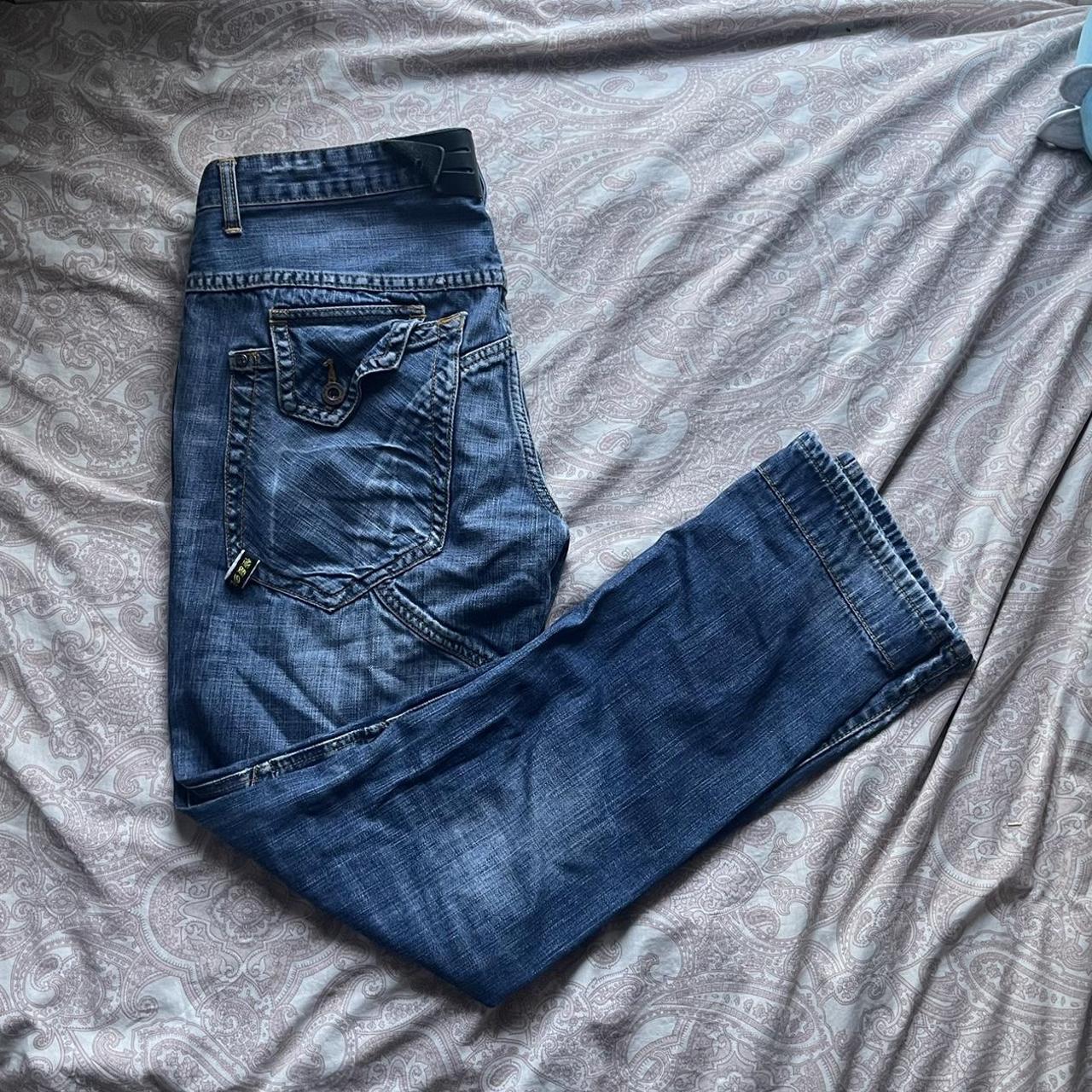 Superdry Men's Navy Jeans | Depop