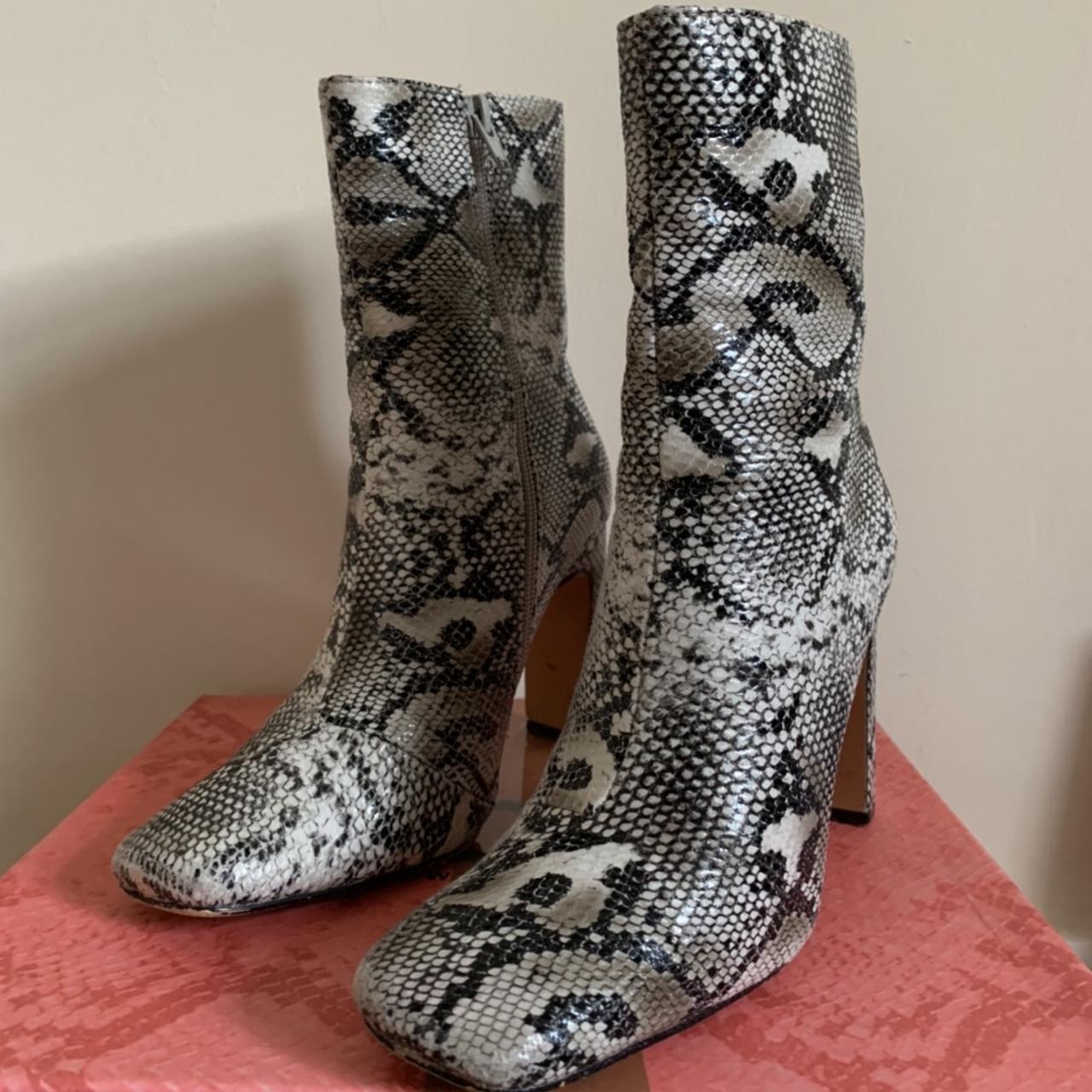 Snakeskin sales boots uk