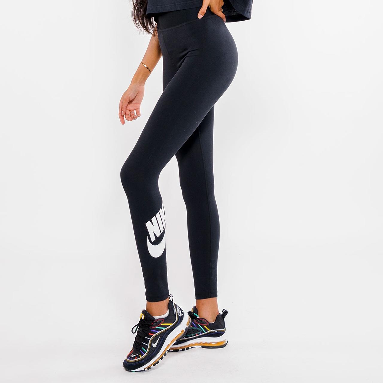 Nike Sportswear Leg-A-See High-Rise Leggings. Size M - Depop
