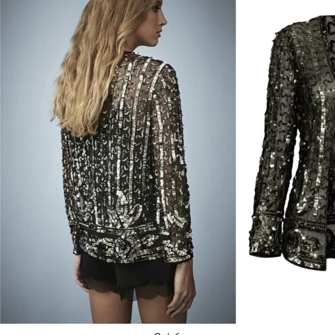 Incredible kate Moss for sequin jacket. This... Depop