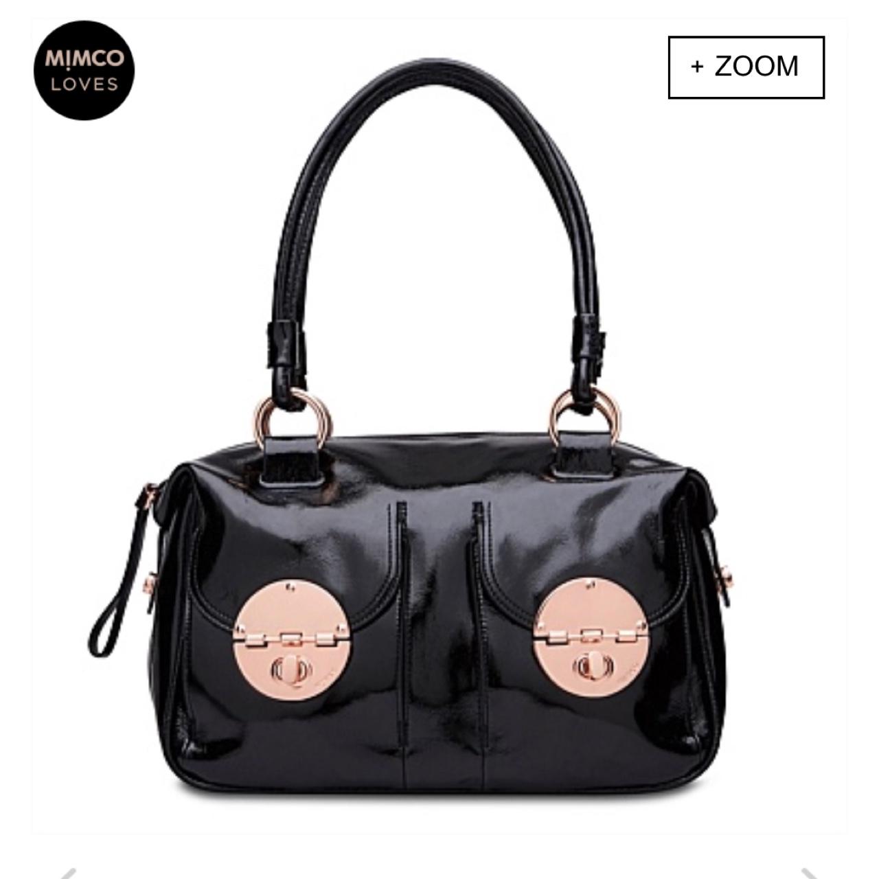 Mimco leather online bag