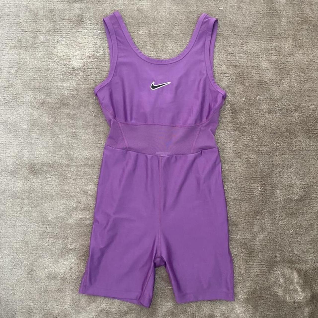 Nike jumpsuit womens fashion purple