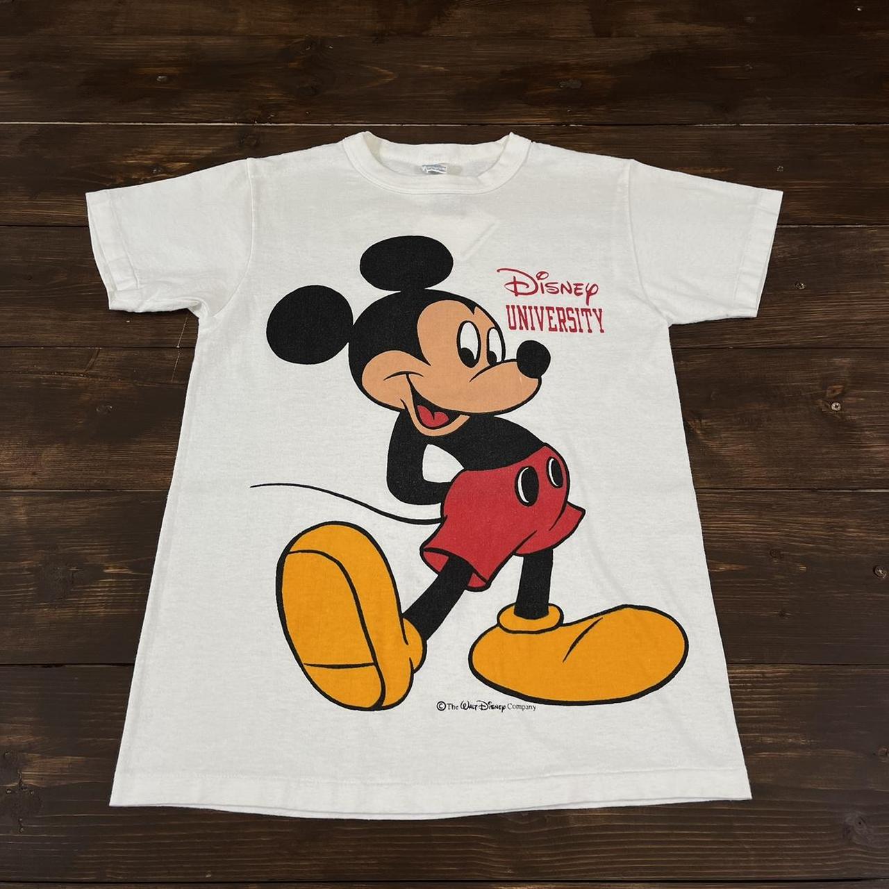 Vintage 80s Disney University Mickey Mouse Champion... - Depop