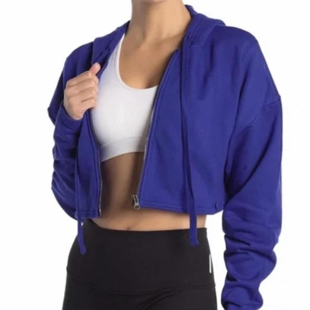 ALo Yoga Extreme Crop Zip up Hoodie Jacket Color