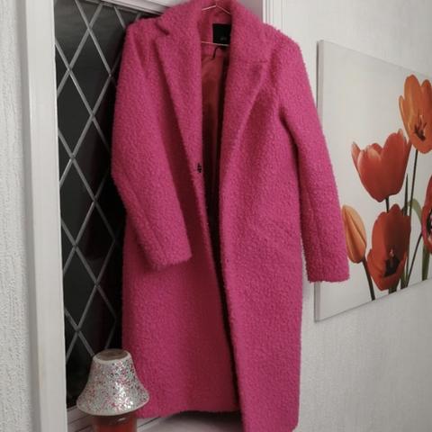 Red teddy coat hot sale river island