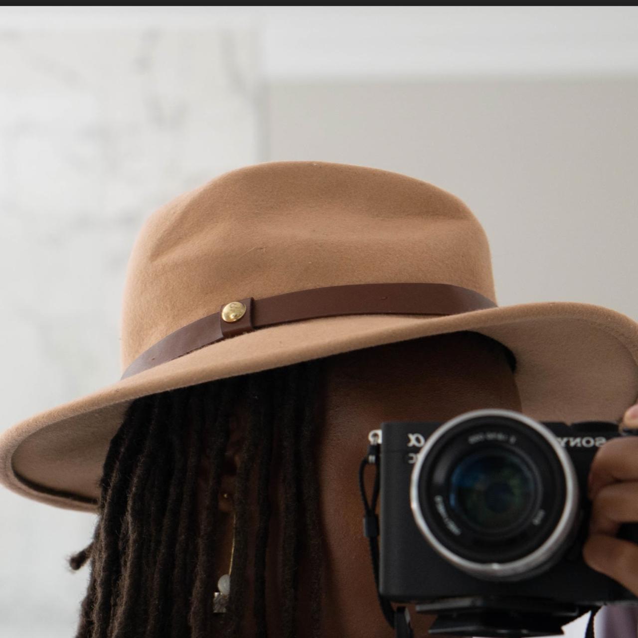 American Vintage Women's Tan and Brown Hat