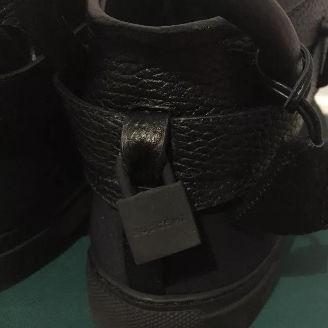 Buscemi Trainers 100MM Neoprene Self Black Size