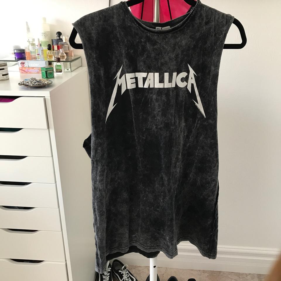 Metallica tank shop top h&m