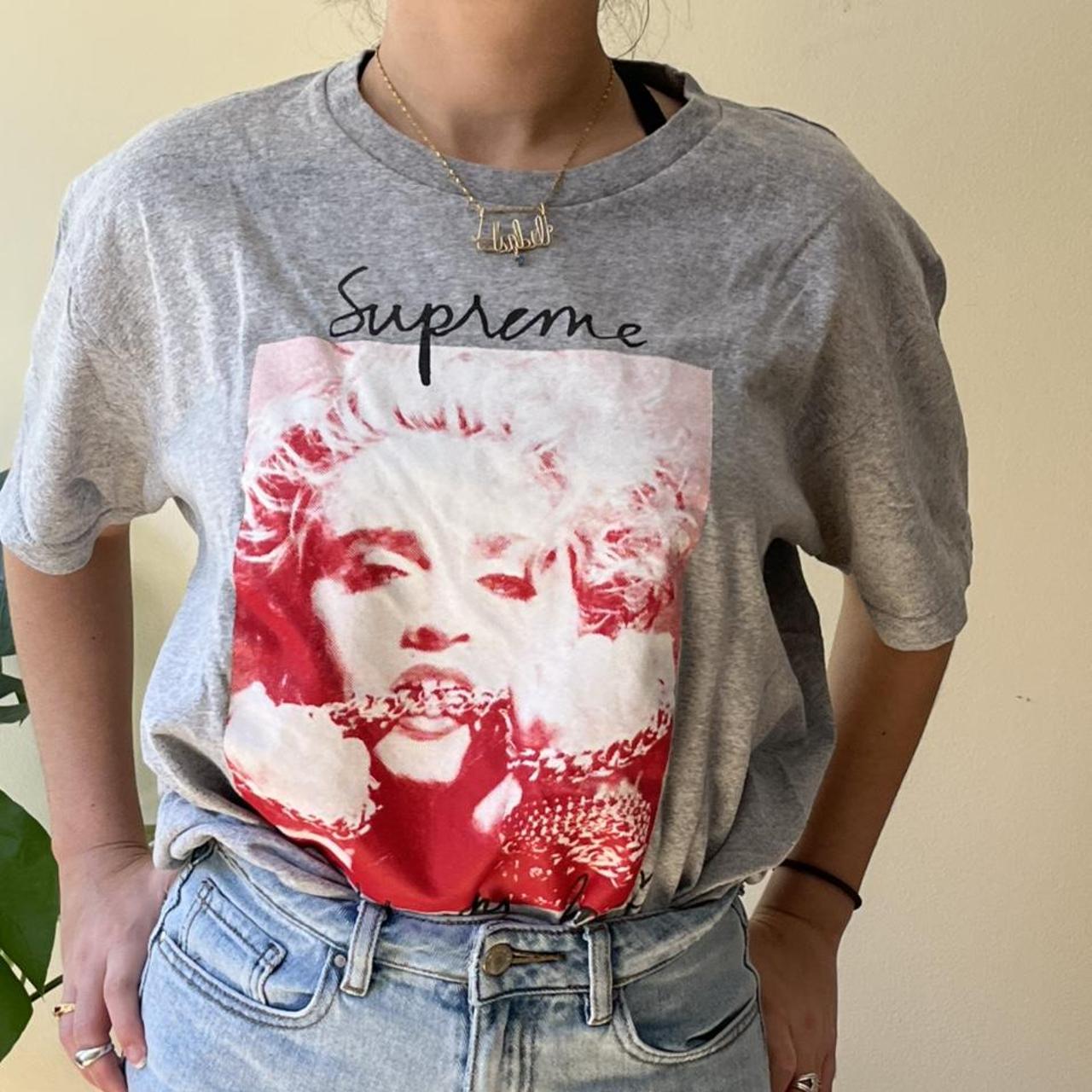Supreme Madonna t-shirt in mens M but can also be... - Depop