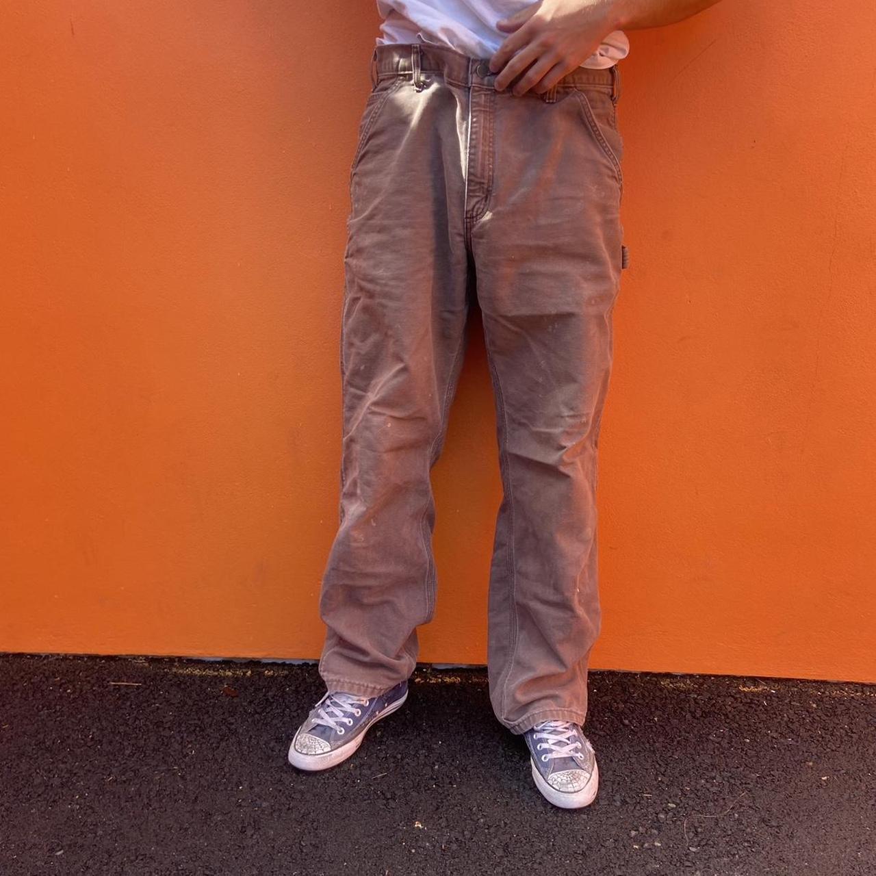 vintage brown carhartt pants