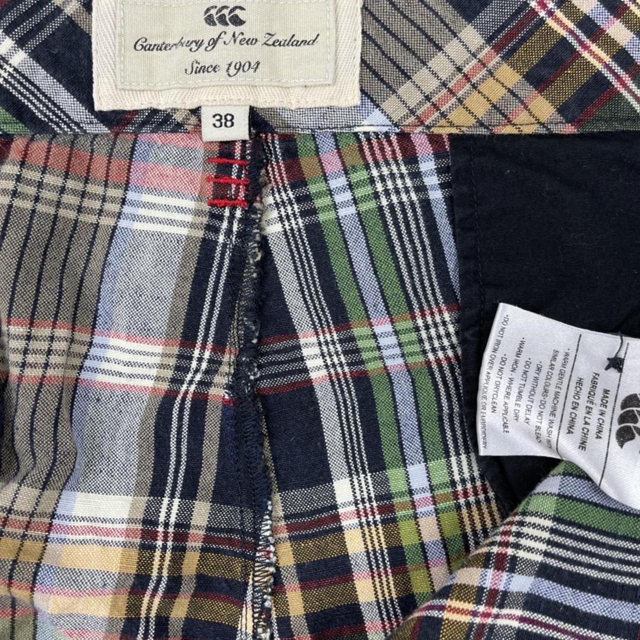 Canterbury Men's Green and Yellow Shorts (3)