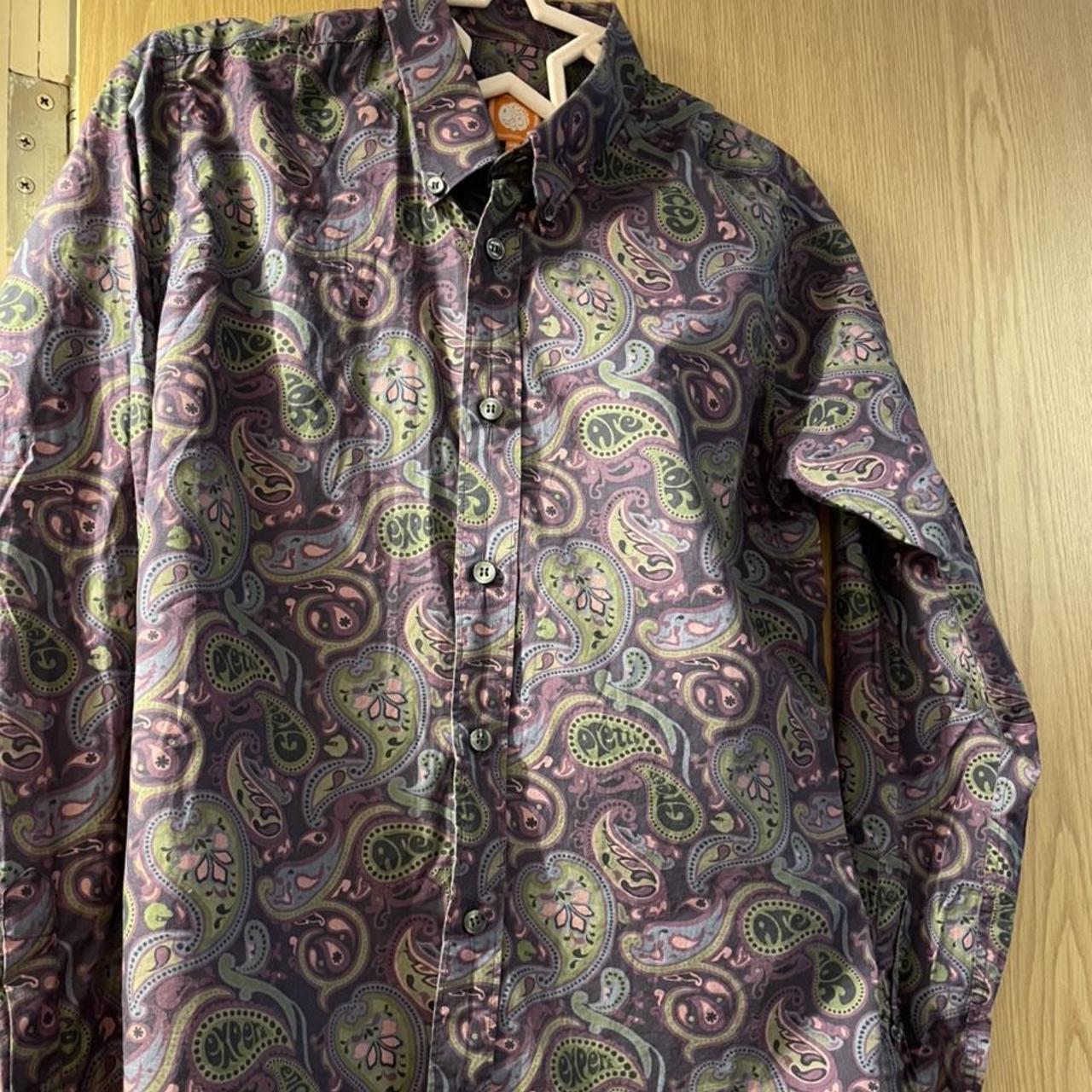 Pretty Green Men's Purple Shirt | Depop