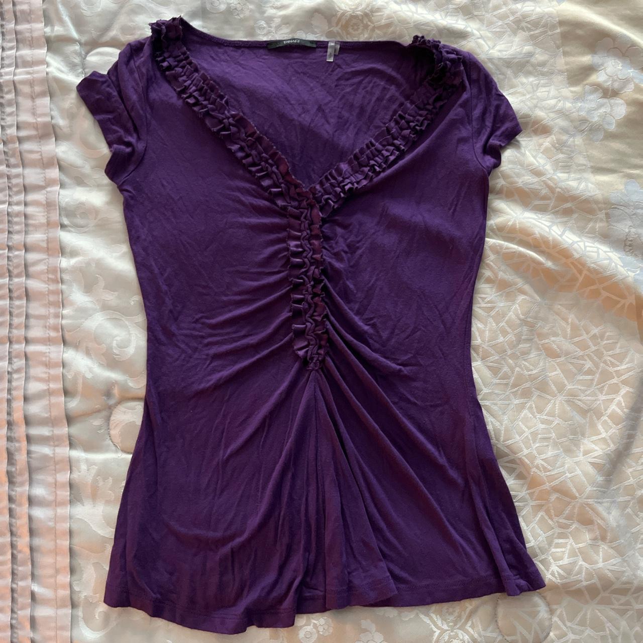 Cute Tahari top from Nordstrom Used but good... - Depop