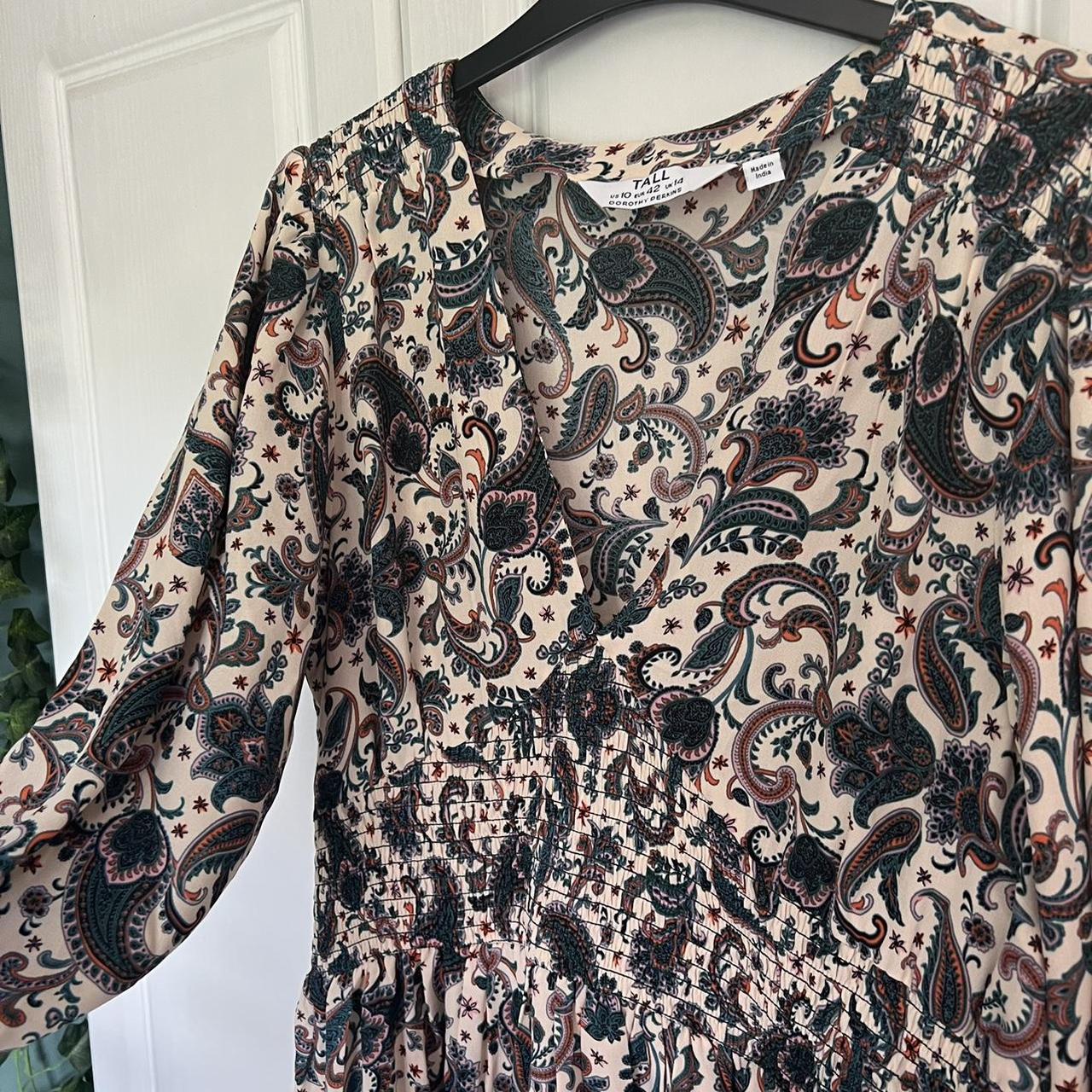 dorothy perkins paisley dress