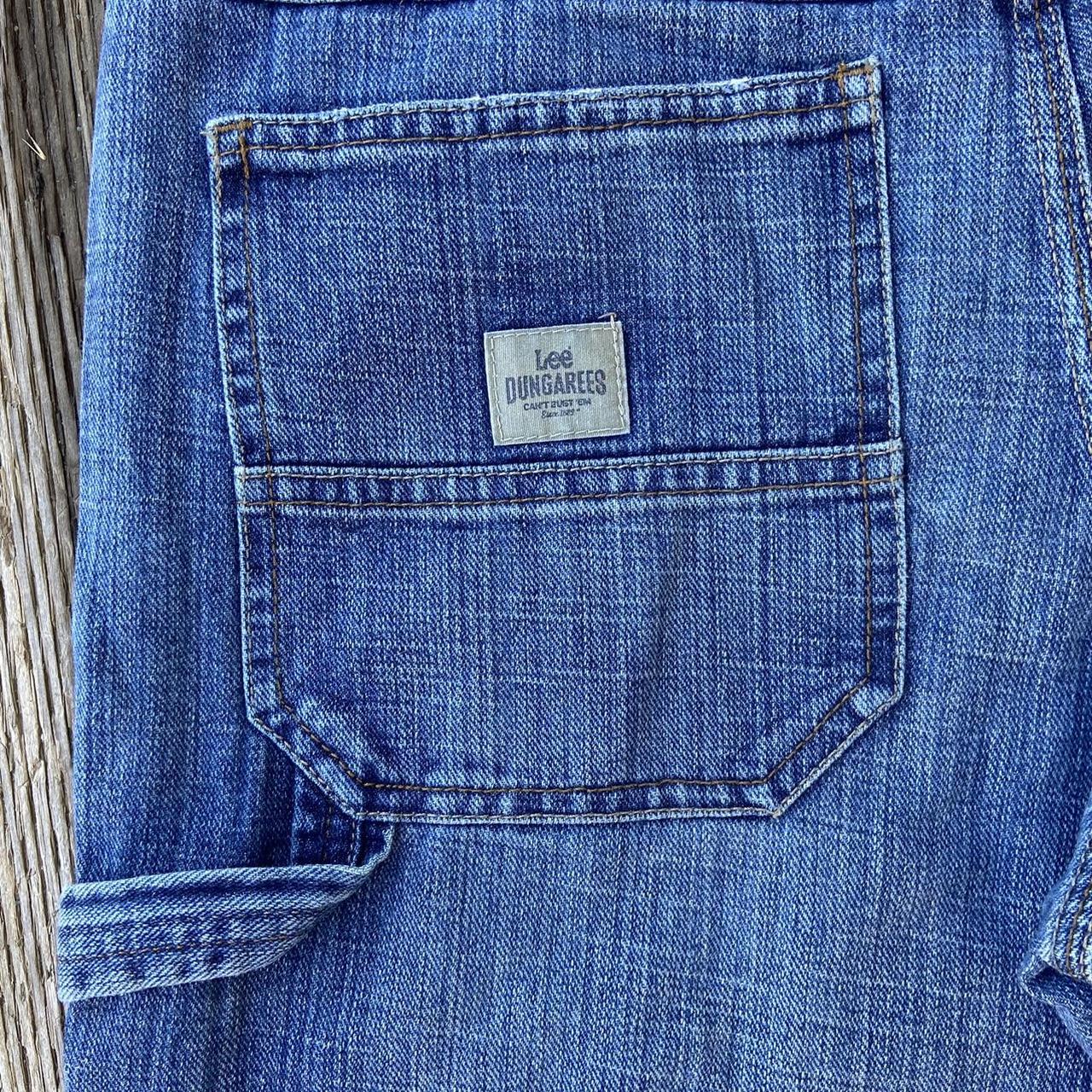 Lee Dungarees carpenter jeans 🔨 - Vintage lee tags... - Depop