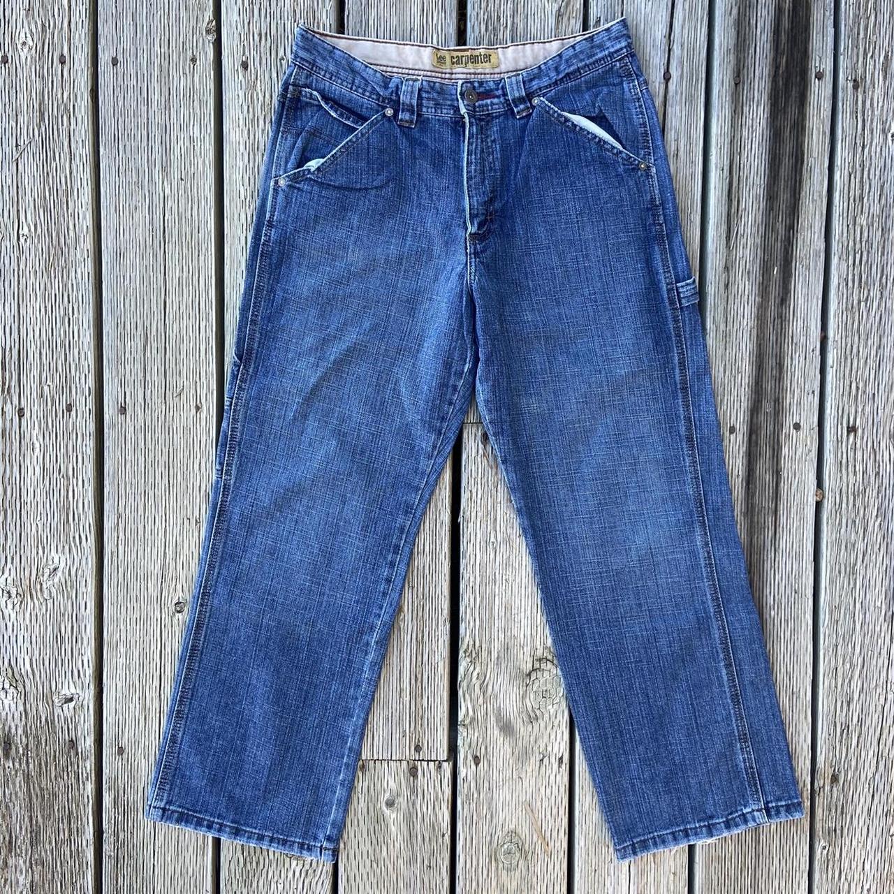 lee dungarees carpenter jeans