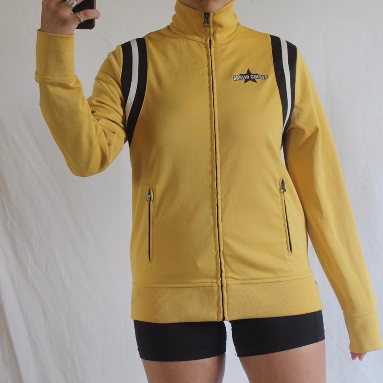 adidas yellow turtleneck