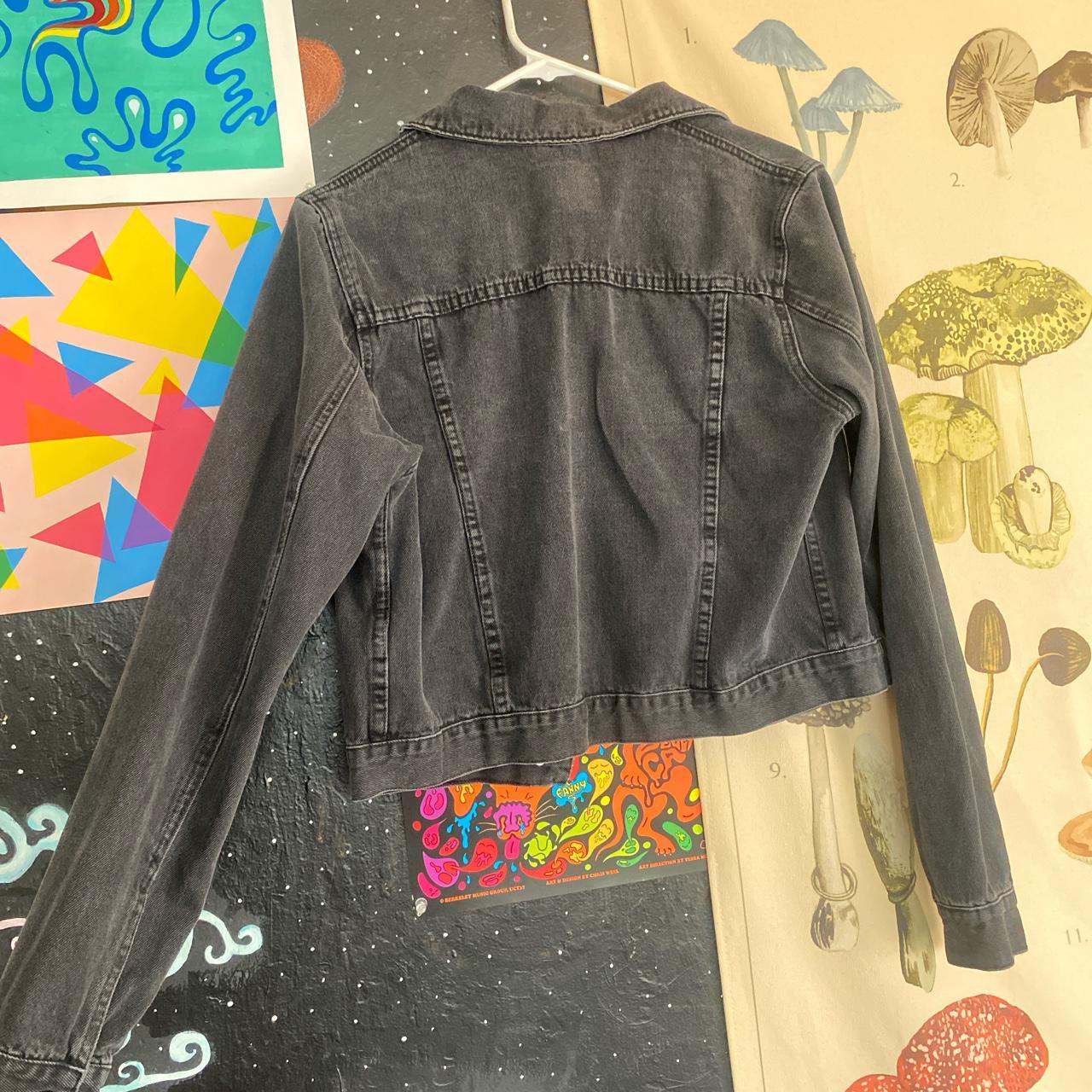 ASOS Women's Black and Grey Jacket Depop