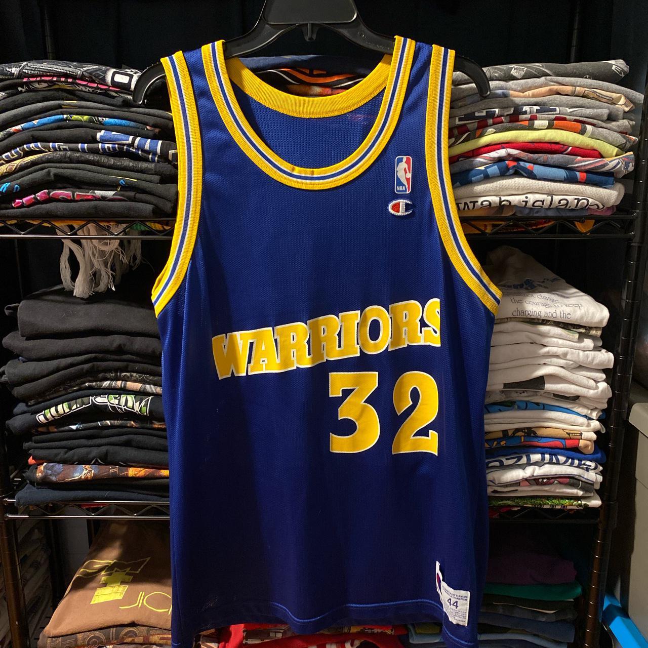 JOE SMITH GOLDEN STATE WARRIORS VINTAGE 1990'S CHAMPION JERSEY