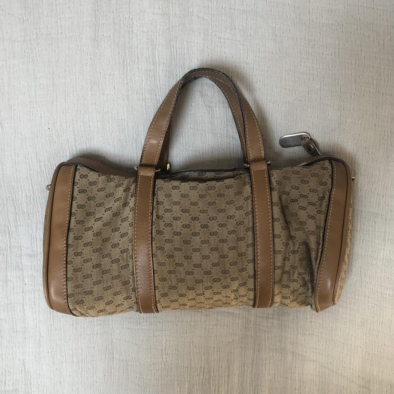 Authentic true vintage 1970s Gucci Guccissima micro... - Depop