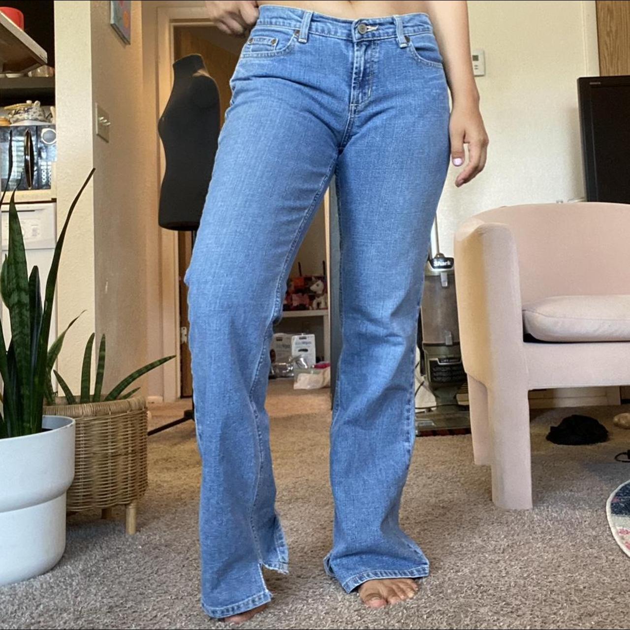 Light Wash Express Low Rise Jeans Y2k Jeans With - Depop