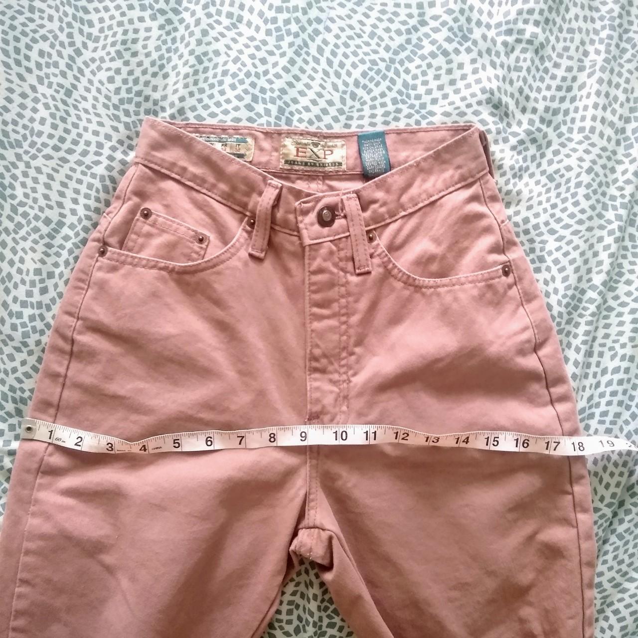 VINTAGE EXPRESS high waisted brown velvet pants. - Depop