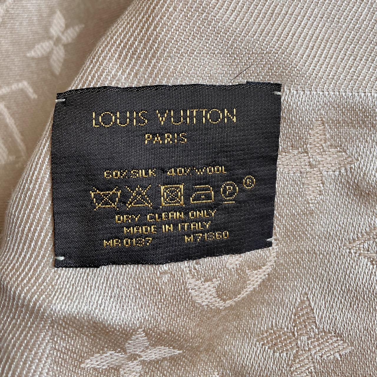 Shiny Louis Vuitton monogram giant shawl. Unisex. - Depop