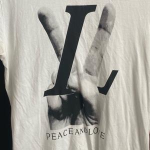 Mens large Louis Vuitton peace and love t shirt No... - Depop