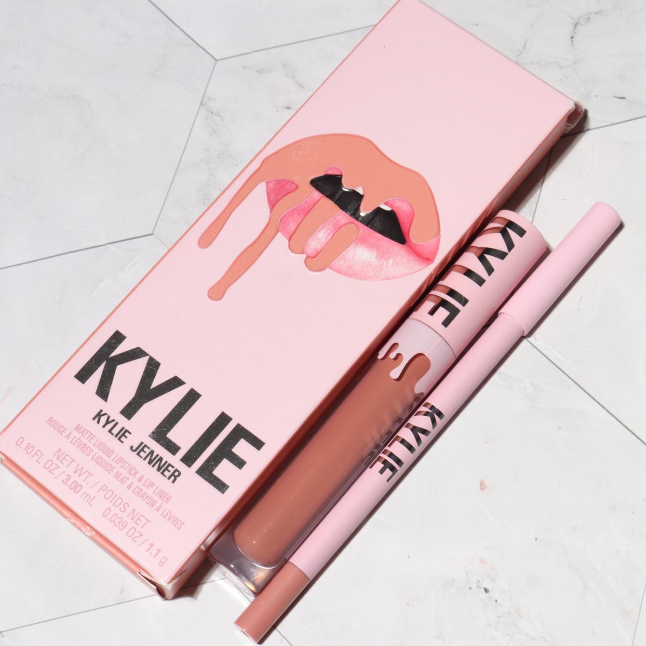 Kylie cosmetics lip kit set shade one wish rrp... - Depop