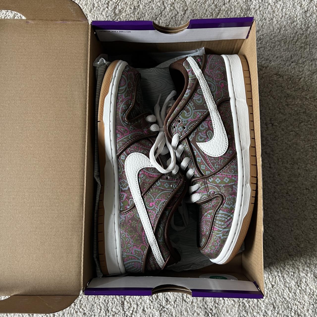 sb dunk low size