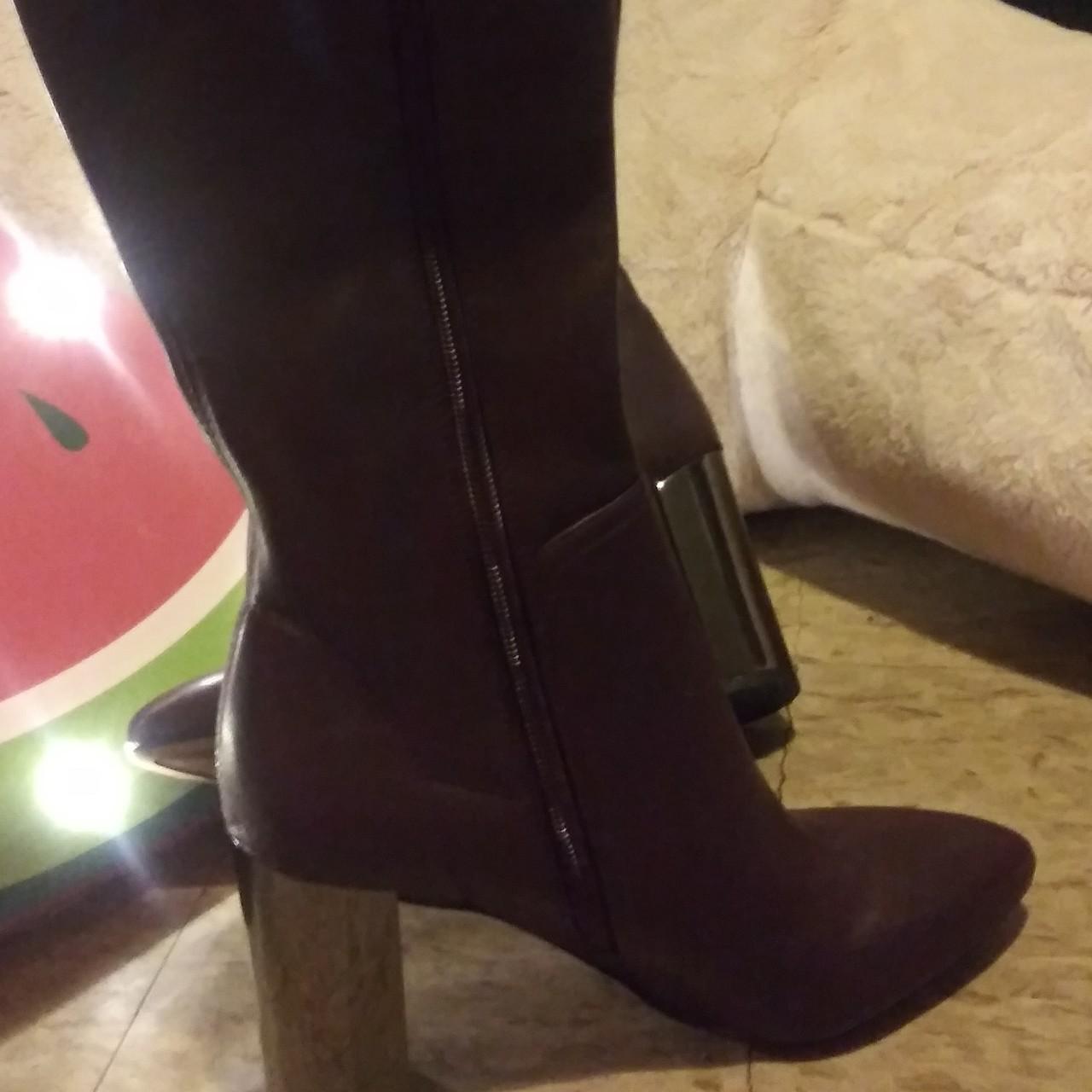 franco sarto burgundy boots