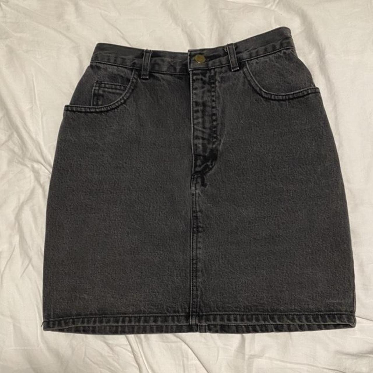 vintage 90s denim guess skirt ! never been worn,... Depop
