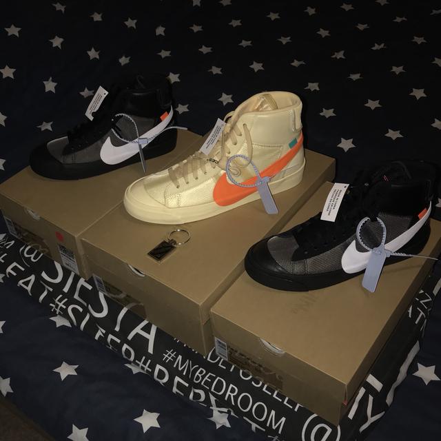 off white blazer box