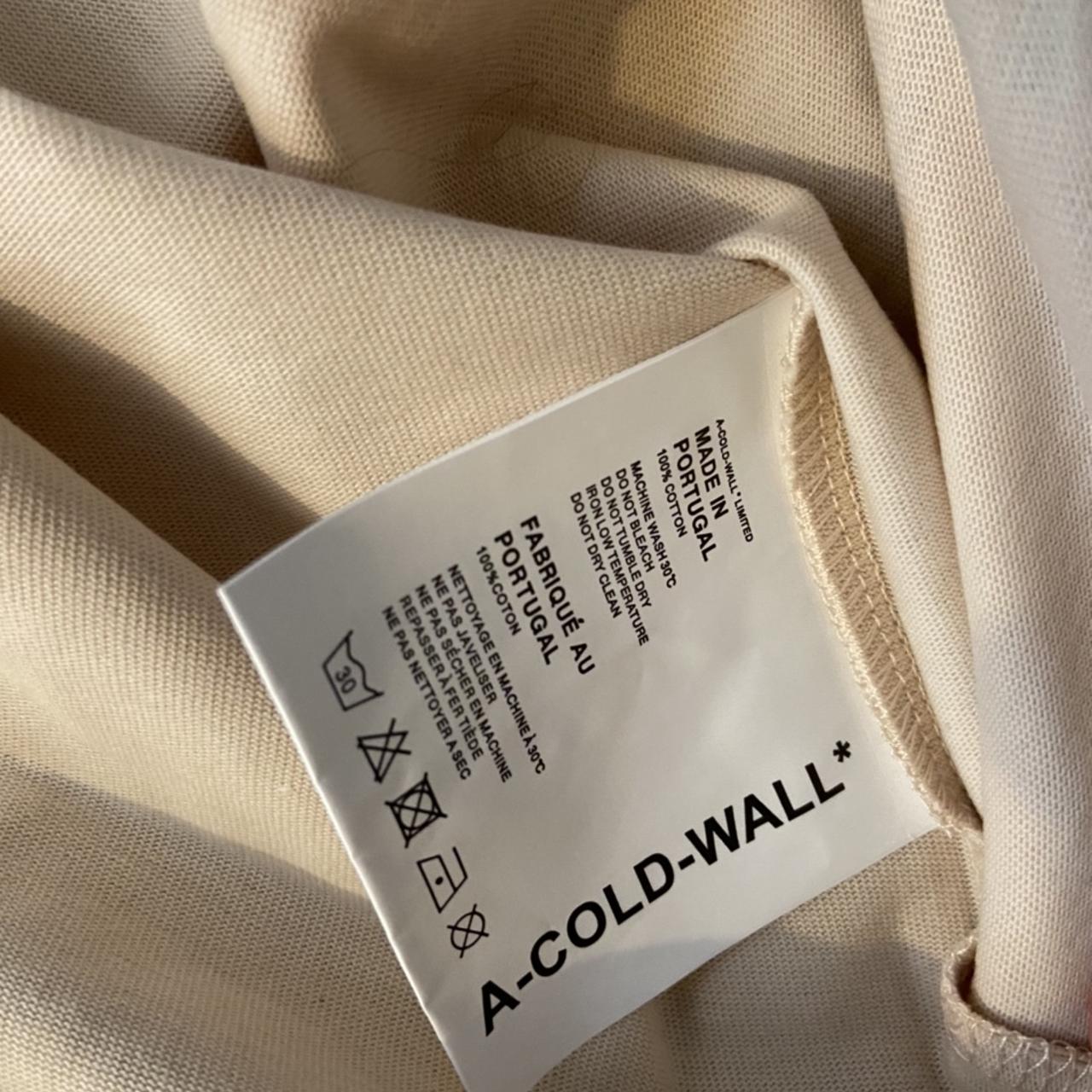 Acw a cold wall x fragment t-shirt Inner label is - Depop