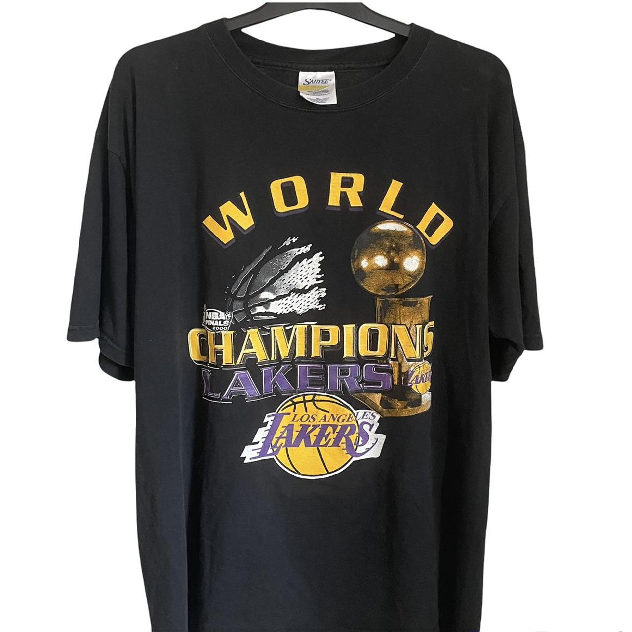 Los Angeles Lakers NBA Finals 2000 World Champions Shirt - Ipeepz