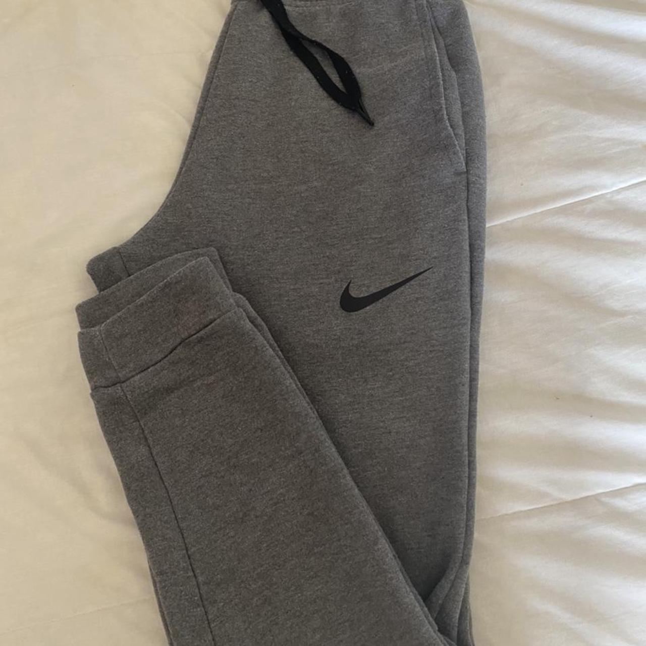 nike dri fit joggers grey