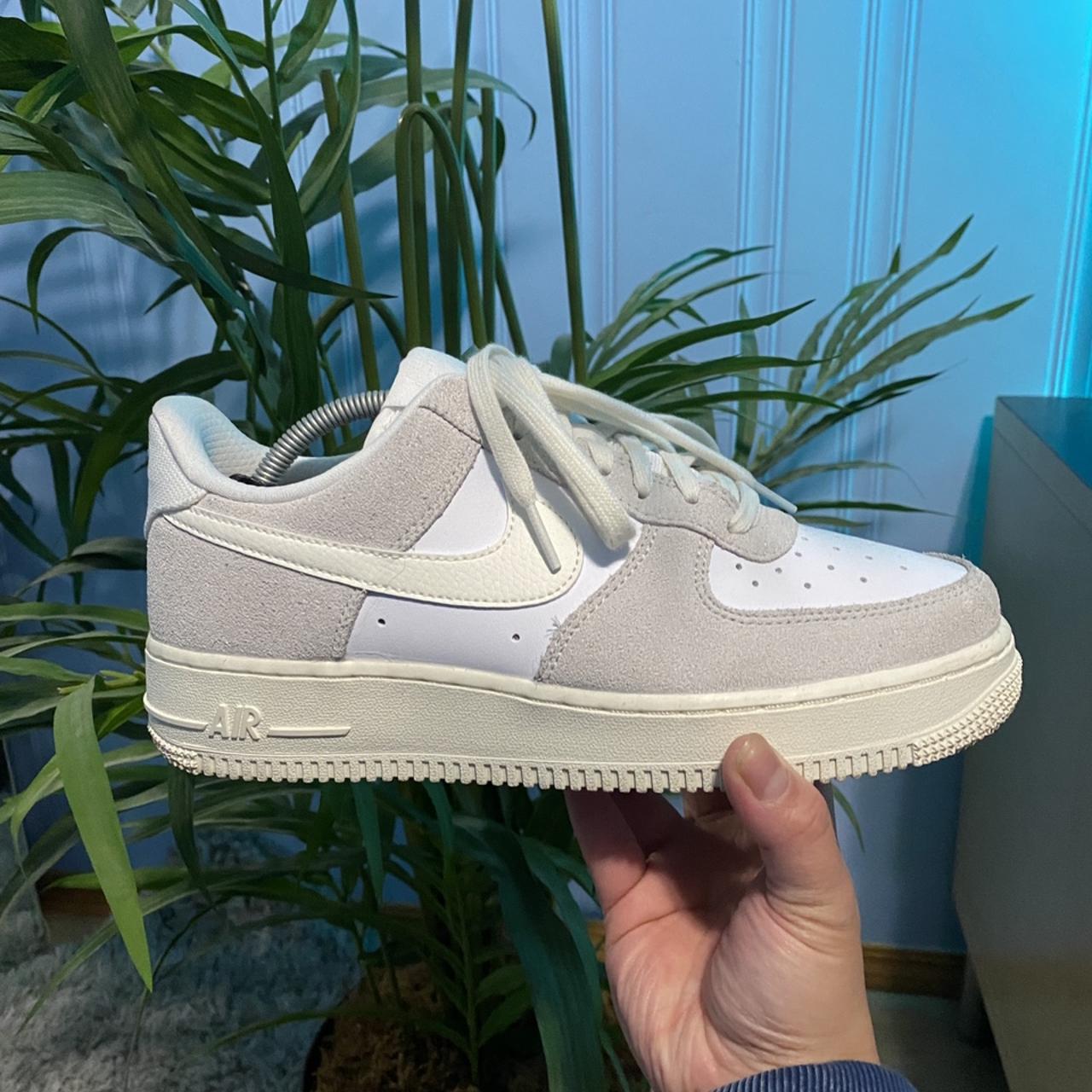 nike af1 sail platinum tint