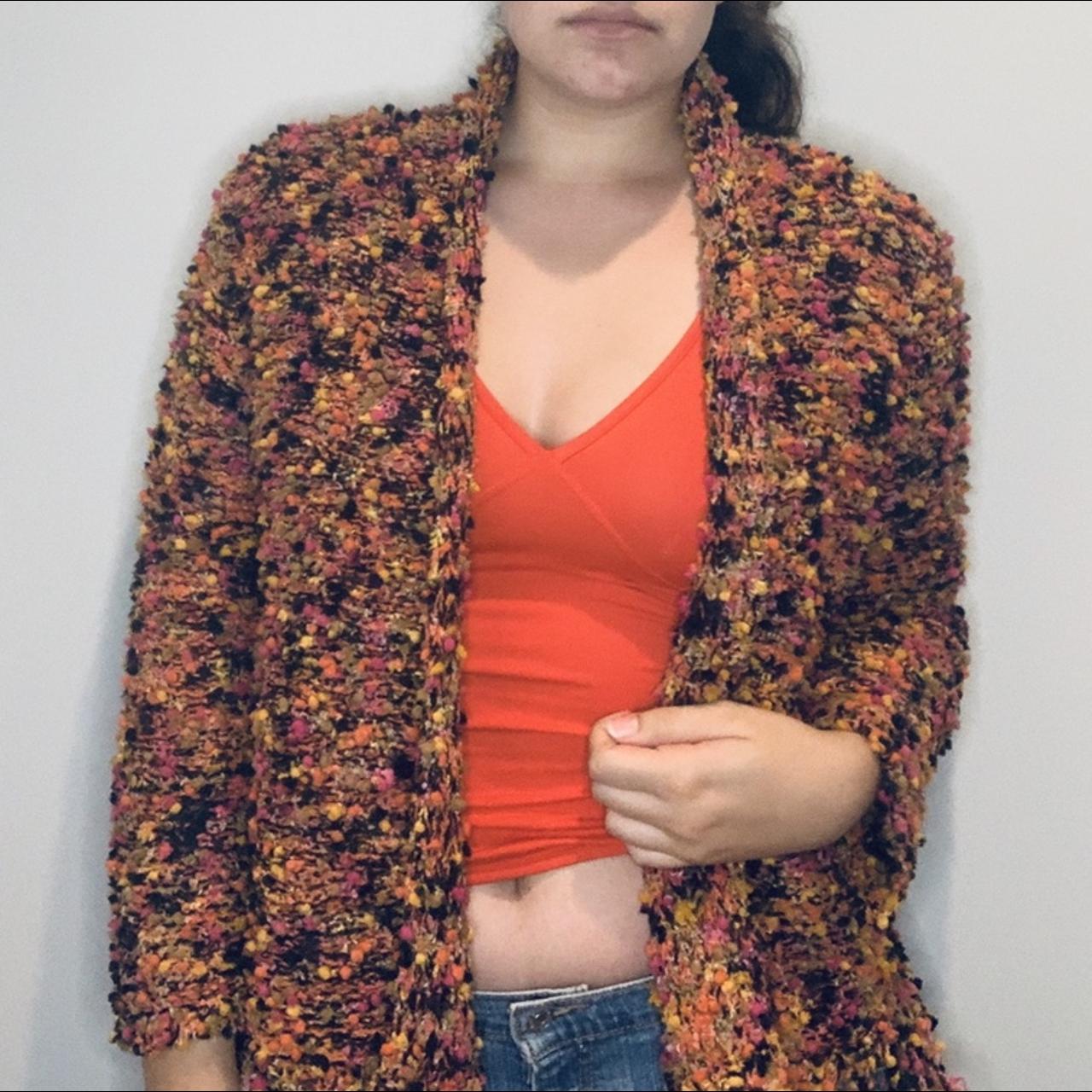 Ruby Rd. Women's Sweater - Multi/Orange - L – Rub… - image 3