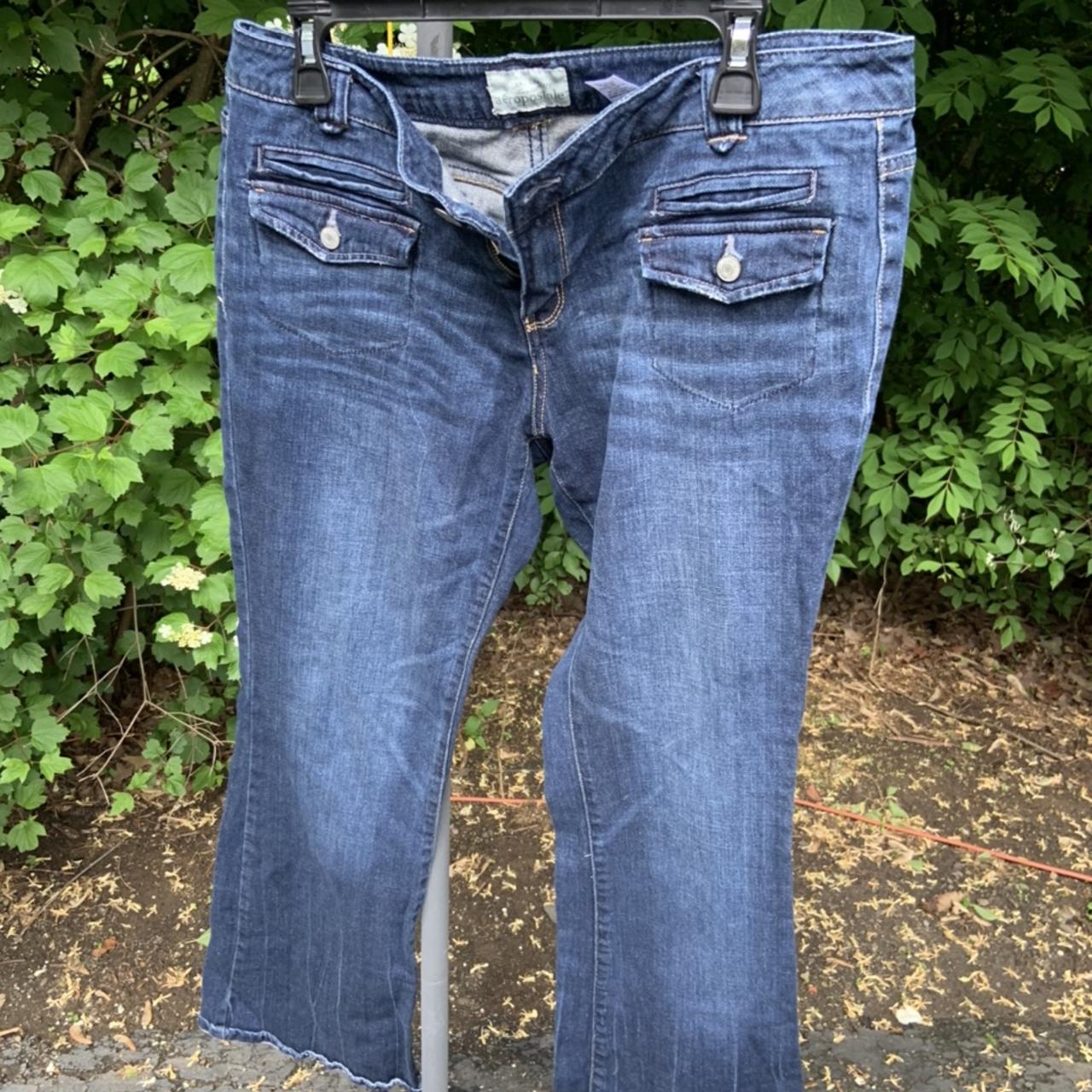 aeropostale-boot-cut-women-s-jeans-size-13-14-flare-depop