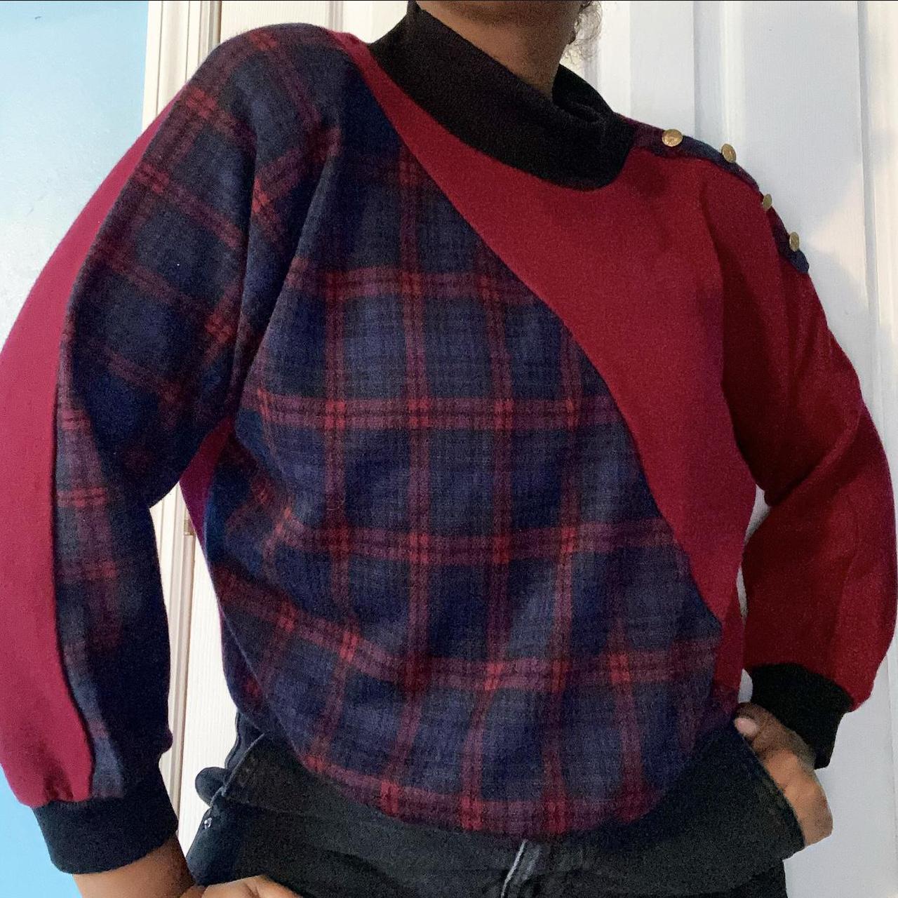 Product Image 1 - Vintage 80s Mockneck Pullover Sweater.